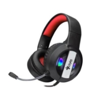 Imagen de Audífonos Gamer Stylos Tech Ergonómicos LED USB+3.5mm Color Negro