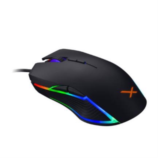 Imagen de Mouse Xzeal Real Gamers XZ920 Full RGB 12400 dpi USB Color Negro 