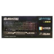 Imagen de Teclado Gamer Dragon XT USB Mecánico Iluminado RGB Anti-Ghosting 