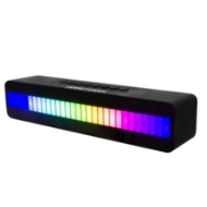 Imagen de Bocina Perfect Choice Shine Beat Inalámbrica LED RGB Color Negro