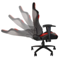 Imagen de Silla Gamer Ergonómica Dragón XT Modelo Racing Descansabrazos 2D Color Rojo-Negro