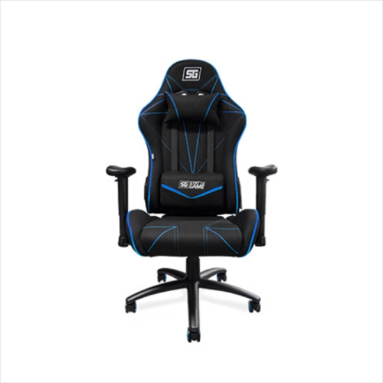 Imagen de Silla Gamer Vorago Start The Game CGC500-BL Reclinable Color Negro / Azul